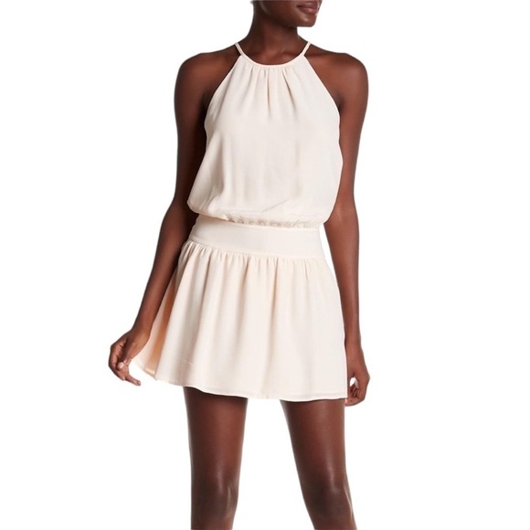 🌺JOIE Ariadna Drop Waist Silk Short Pesca Dress Size 6🌺 - Picture 2 of 10